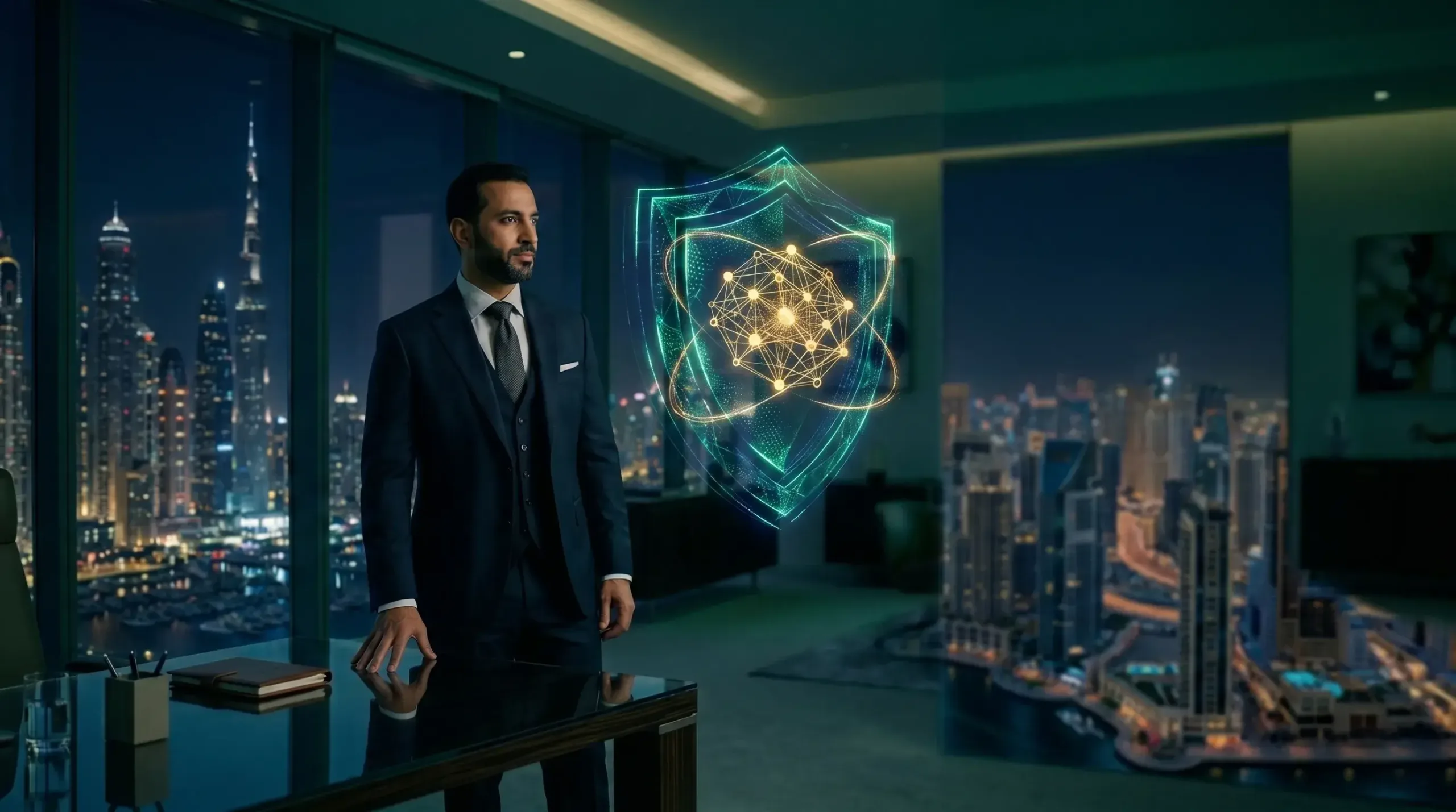 Secure AI account protection for enterprise data in the GCC.
