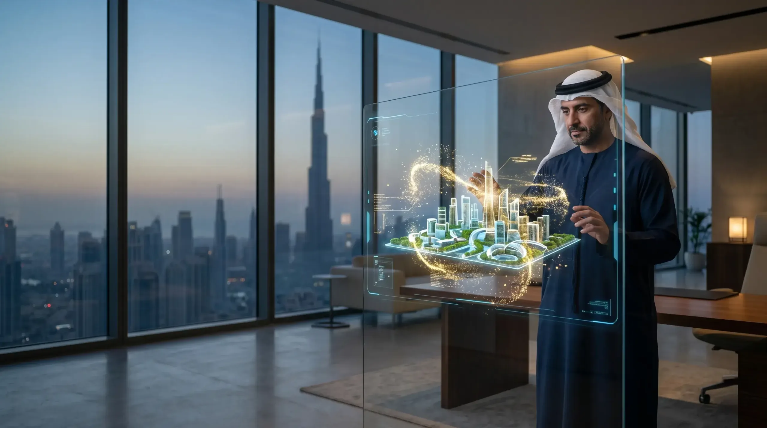 A business leader in the GCC using generative AI as a strategic engine for innovation and productivity.